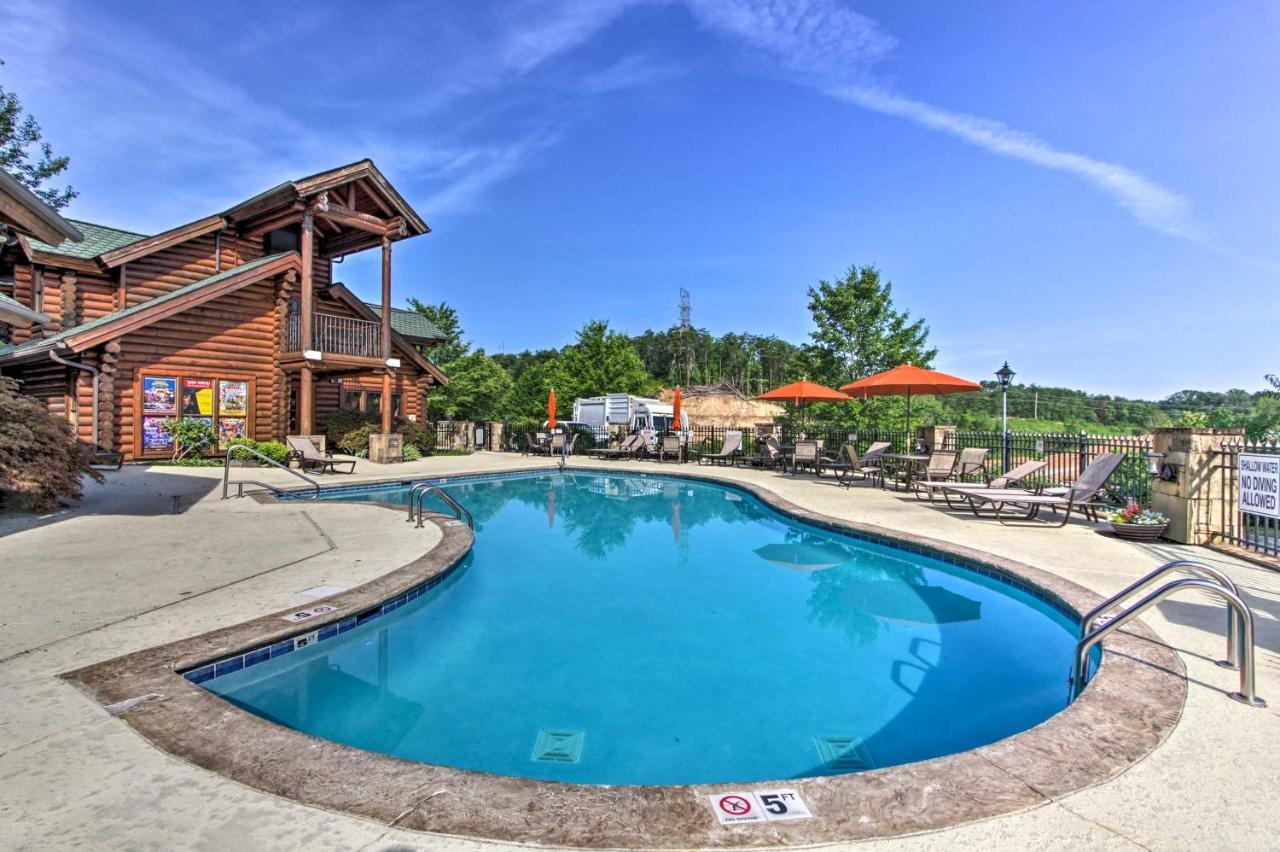 Pigeon Forge Resort Studio Cabin On Dollywood Ln! 外观 照片